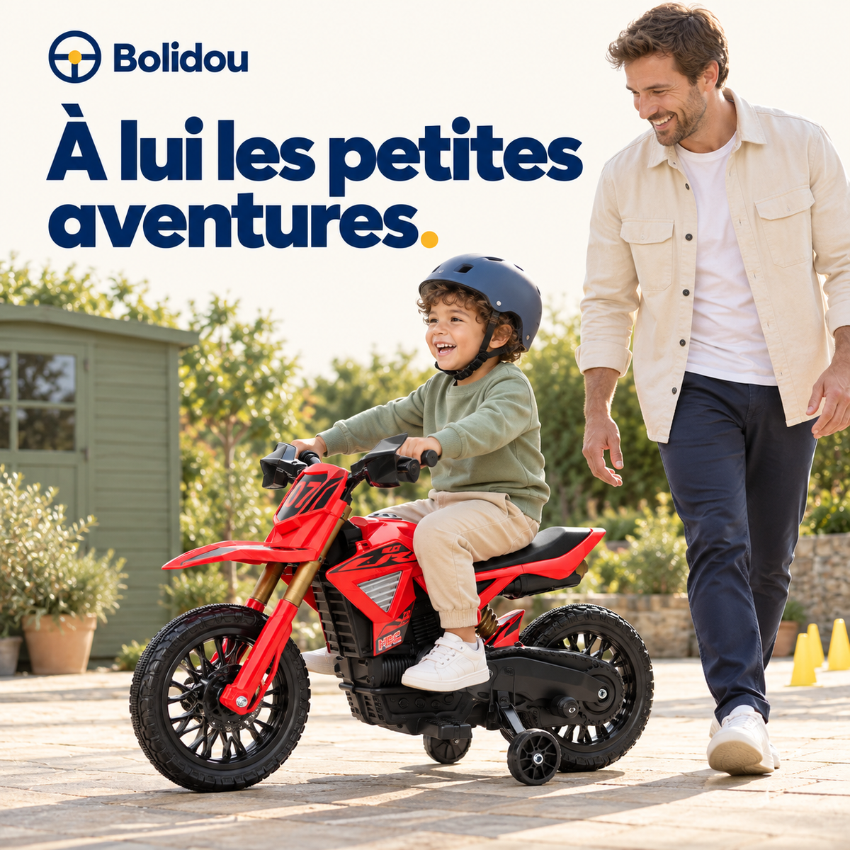 Moto cross électrique 6V