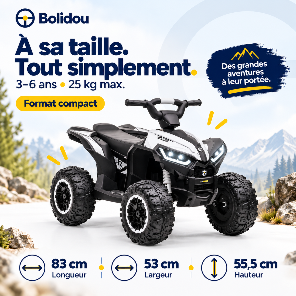 Quad électrique 12V