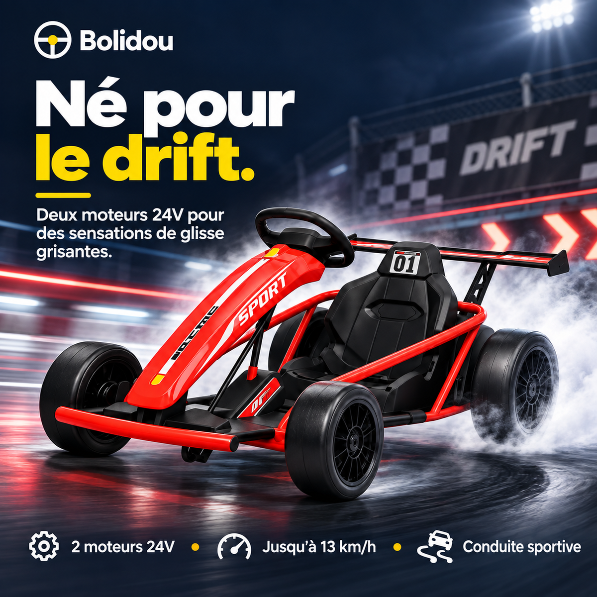 Kart Drift 24V Pro