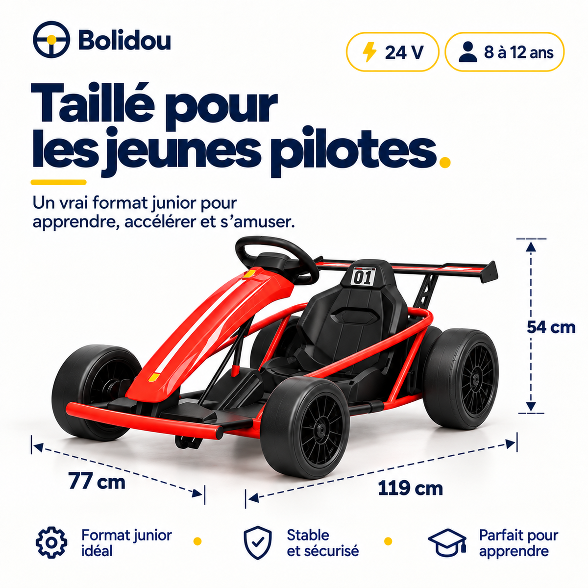Kart Drift 24V Pro