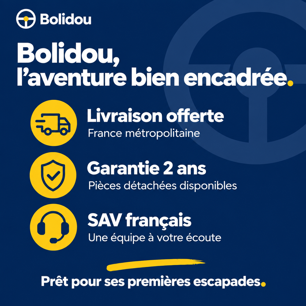 Buggy UTV 12V tout-terrain