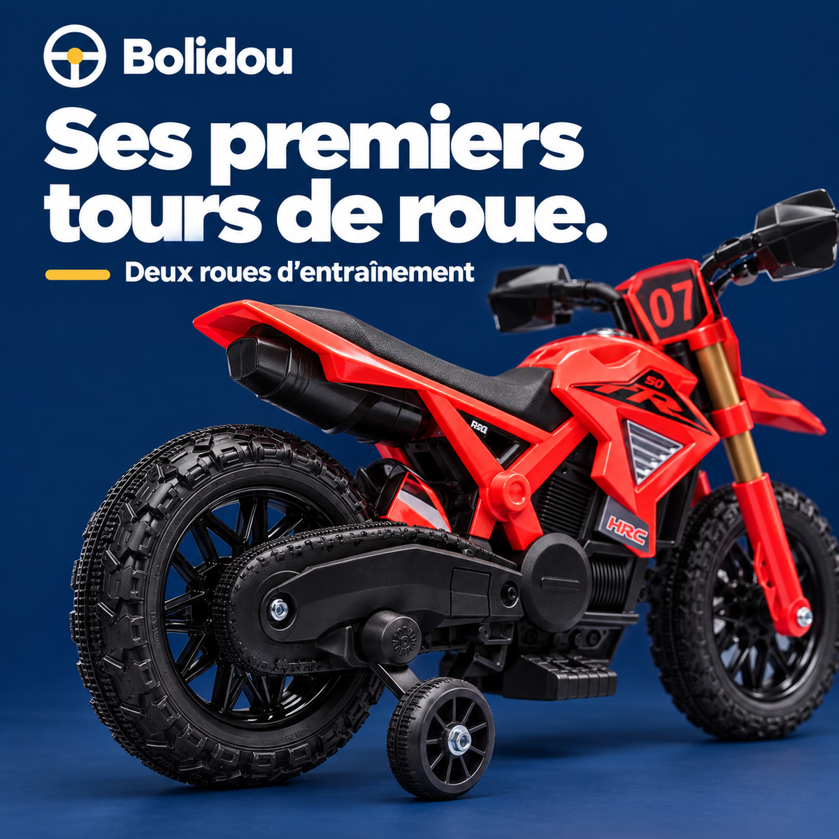 Moto cross électrique 6V
