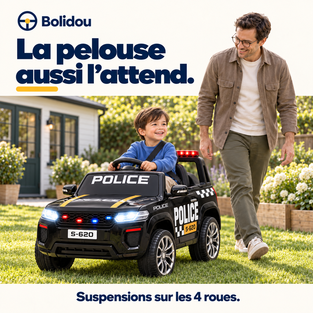 Voiture de police 12V
